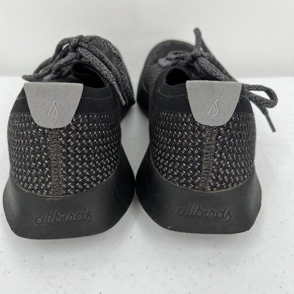 Allbirds Mens M10 Wool Running Shoes Lightweight Breathable Black & Gray - Picture 7 of 11